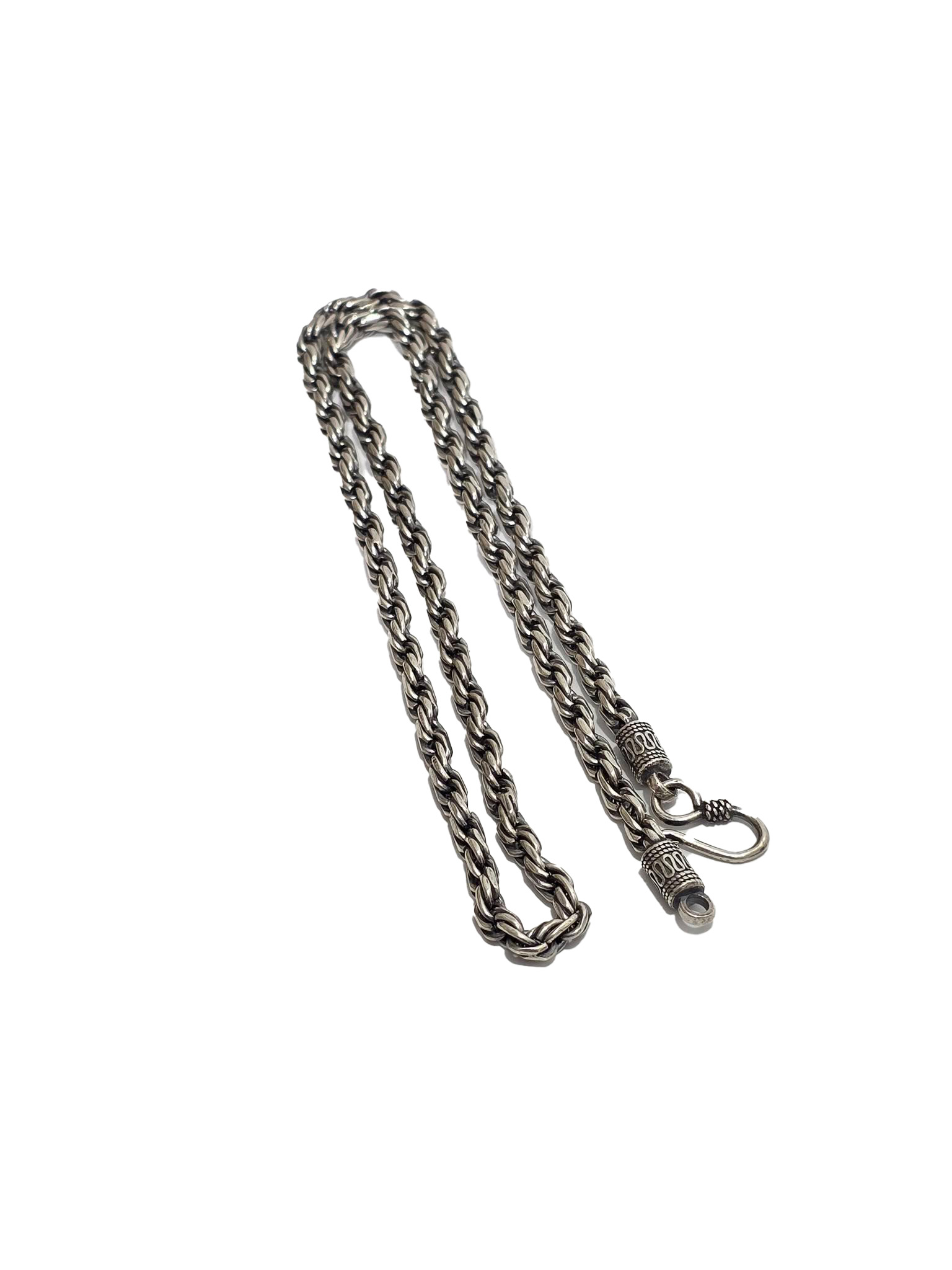 Zincir Motifli 925 Ayar Gümüş Kolye 4,5mm 45,05 Gram Zincir Motifli 925 Ayar Gümüş Kolye 4,5mm 45,05 Gram