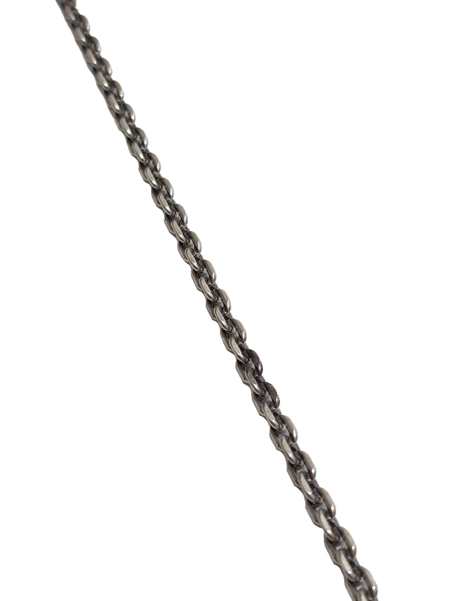 Zincir Motifli 925 Ayar Gümüş Kolye 4mm 19,05 Gram Zincir Motifli 925 Ayar Gümüş Kolye 4mm 19,05 Gram