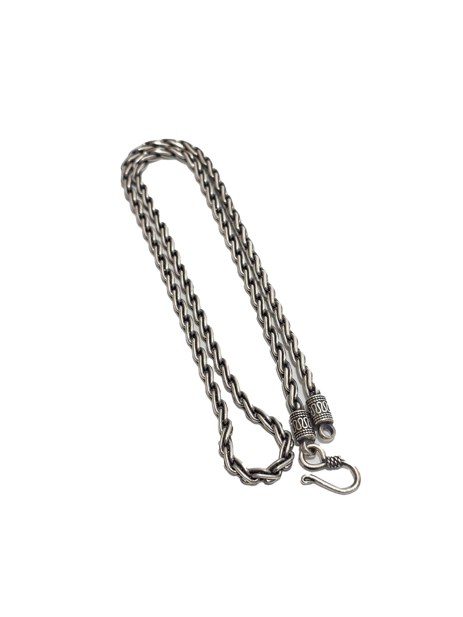 Zincir Motifli 925 Ayar Gümüş Kolye 4mm 38,95 Gram Zincir Motifli 925 Ayar Gümüş Kolye 4mm 38,95 Gram